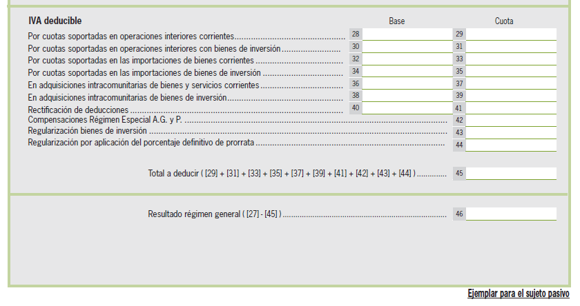 Cómo rellenar el modelo 303 Declaración recapitulativa de operaciones