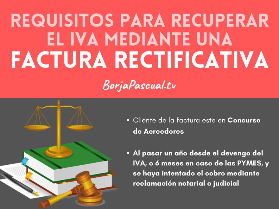 Qué es una Factura Rectificativa requisitos tipos obligación