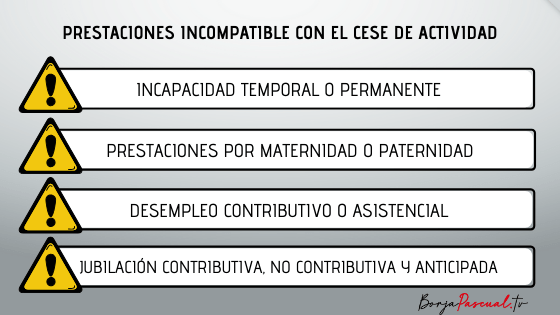 Prestaciones por cese
