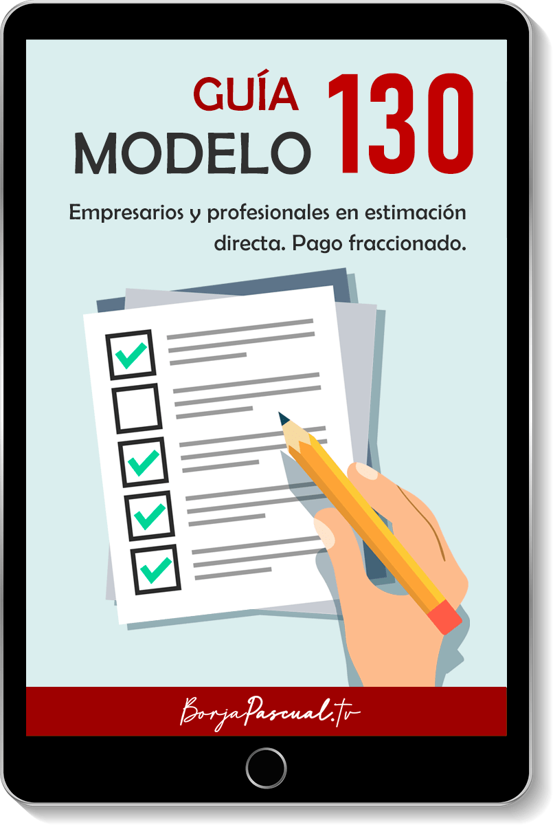 PortadaEbookModelo130 sobre el modelo 130