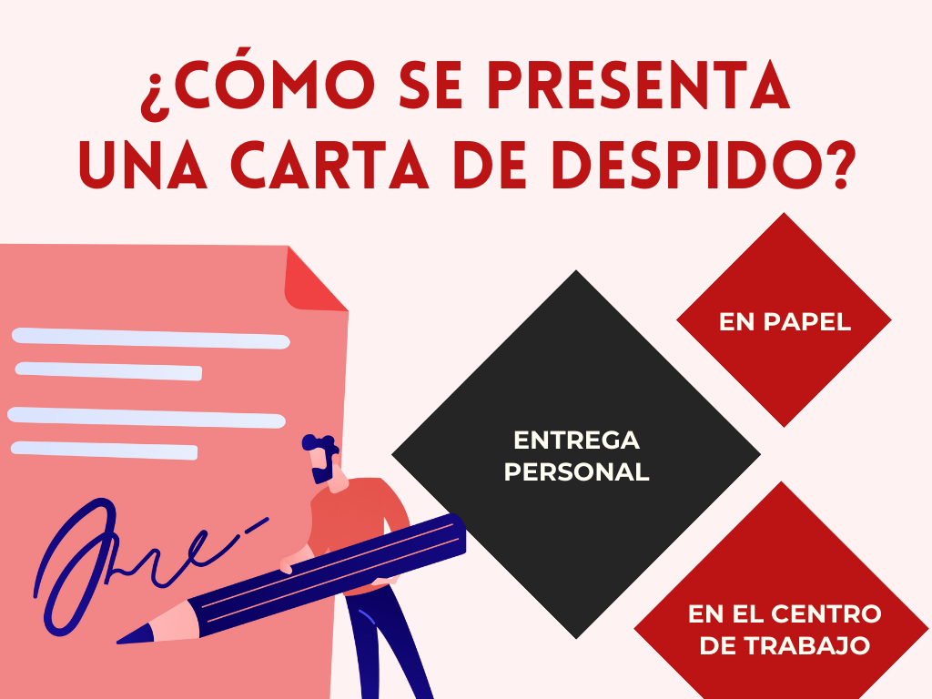 presentación carta de despido