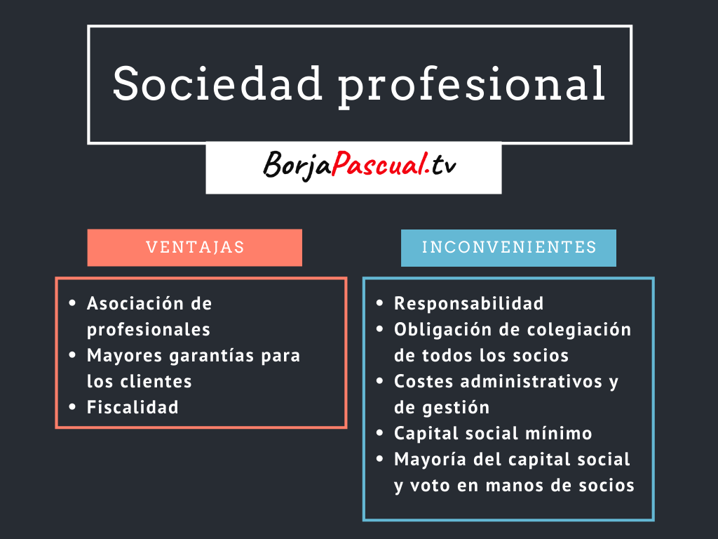 Ventajas Sociedad Profesional